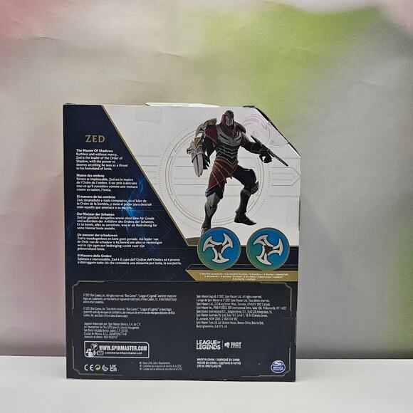 League of Legends 1st Edition 6-Inch Zed Collectible Figure Premium Details NWT - Picture 3 of 7